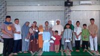 PT MSA pengelola Pasar Jatiasih, Kota Bekasi, gelar syukuran dengan menyantuni puluhan anak yatim dari berbagai Ponpes sekaligus khataman quran, Jumat 19 April 2024